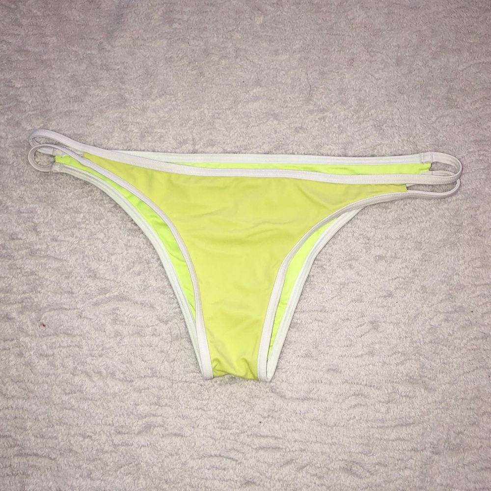 VS PINK Neon Bikini Bottoms